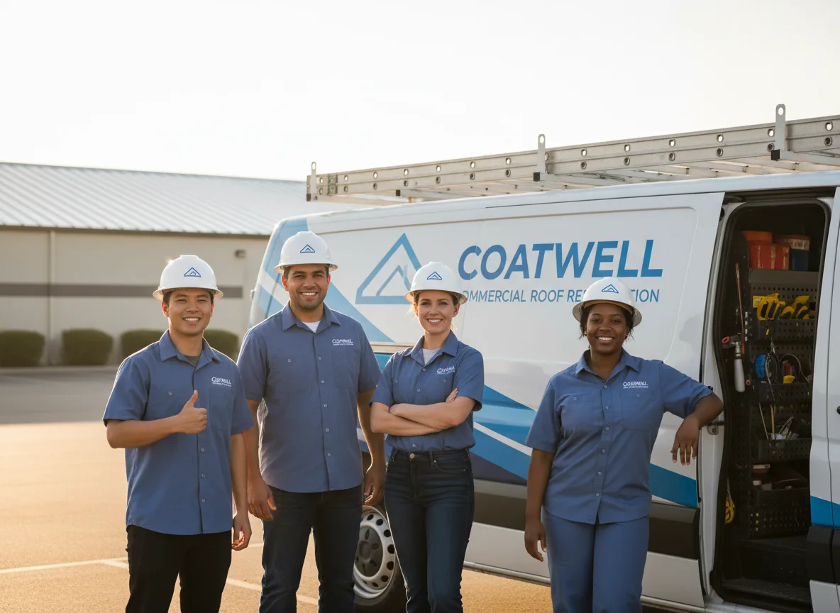 Commercial roof coating company in Mozelle, KY